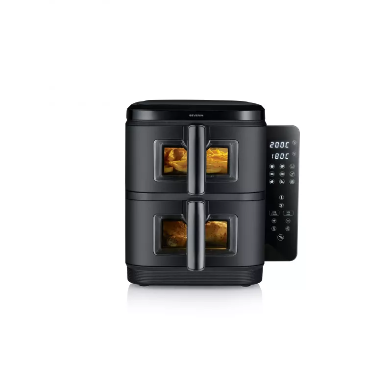 Fryer SEVERIN FR 2468 S-Fry Duo Stack 2-in-1 cooking capacity, dual-basket design