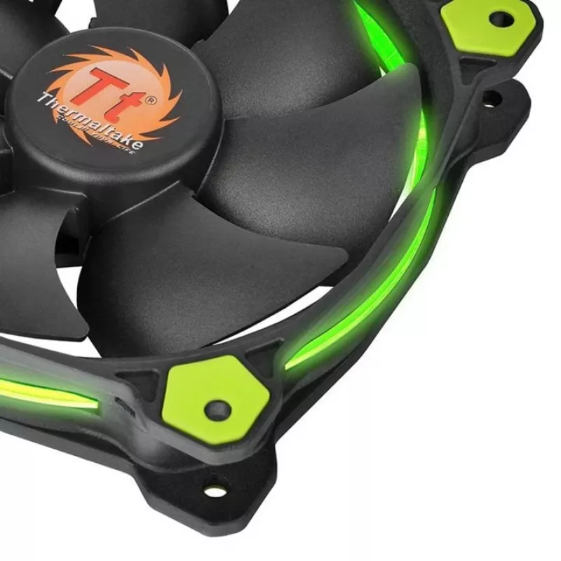 Fan Thermaltake Riing 14 CL-F039-PL14GR-A 14 cm Black Green