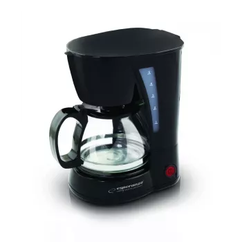 Drip coffee maker ESPERANZA EKC006, 0.6 L water tank, 650 W, black countertop