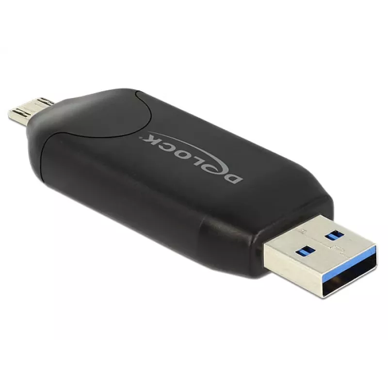 Card Reader DeLOCK 91734 USB/Micro-USB Black
