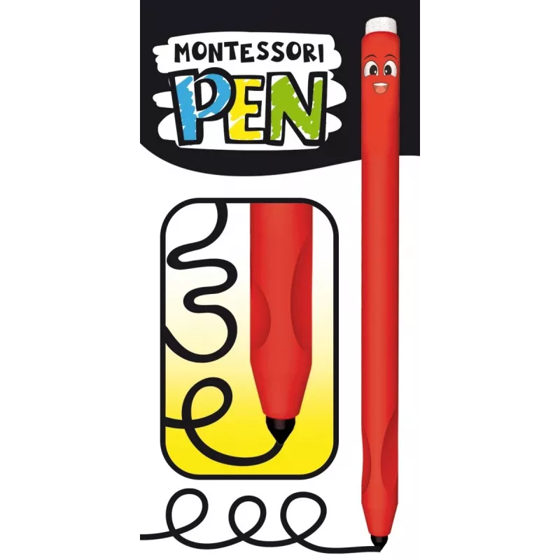 Educational set Montessori Pen Writing school with 18 tablets