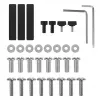 Maclean 2 monitor mount, gas spring, 17-32, 2-10kg, black, MC-136