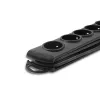 Surge Protector Qoltec 50171 Black 7 AC Outlets 230V 1.5m