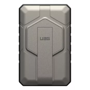 Urban Armor Gear 9B4411114036 power bank 10000 mAh Wireless charging Black, Titanium