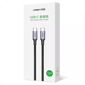 USB-C to USB-C cable UGREEN 90120B — 3 m, 5 A, PD, 20 V, 480 Mbps, black