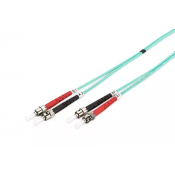 Fiber Optic Patch Cord Digitus OM3 ST/ST 1m