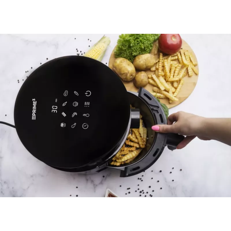Air fryer PRIME3 SAF31 ? 2.5 L, 1200 W, hot-air no-fat fryer, black