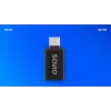 Savio AK-80 Video Cable Adapter 0m USB Type-A USB Type-C Black
