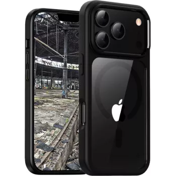 Phone case jt berlin BackCase JT Berlin Pankow Hybrid MagSafe for Apple iPhone 17 Pro Max black transparent