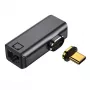 Magnetic Adapter USB Type-C - RJ-45, 100/1000Mb