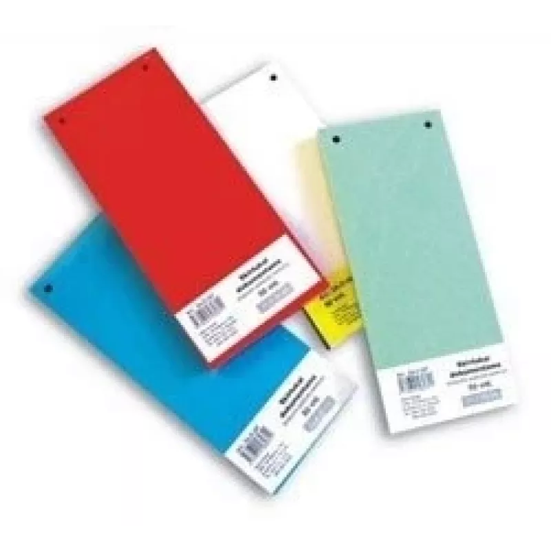 Cardboard Divider SMLT SK-D-SP/R 11×23.5 cm, red, pack of 50