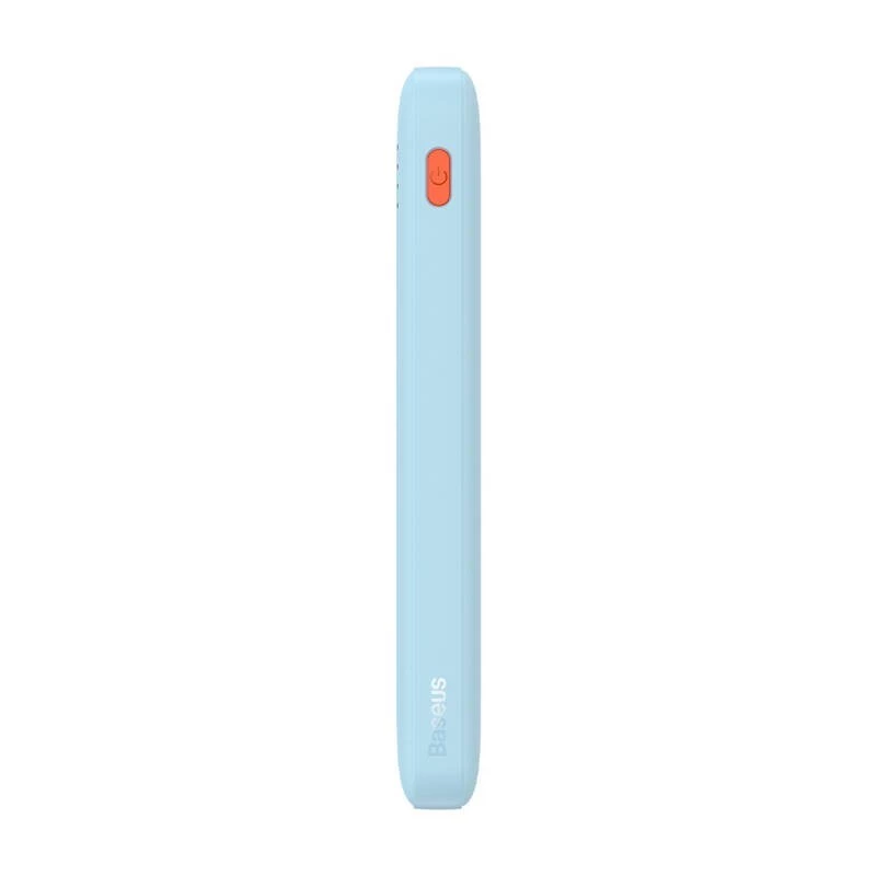 Portable power bank Baseus Airpow 10000 mAh, 20W, LiPo, USB-C + USB-A, blue