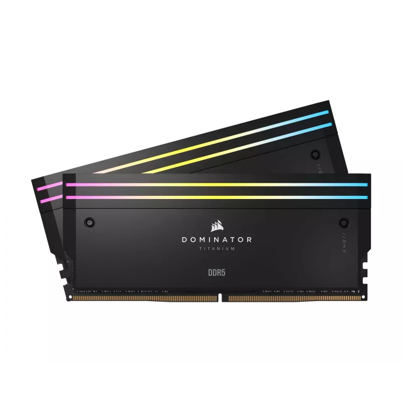 DIMM 48 GB DDR5-7200 (2x 24 GB) Dual-Kit, Arbeitsspeicher schwarz, CMP48GX5M2X7200C36, Dominator Titanium, INTEL XMP