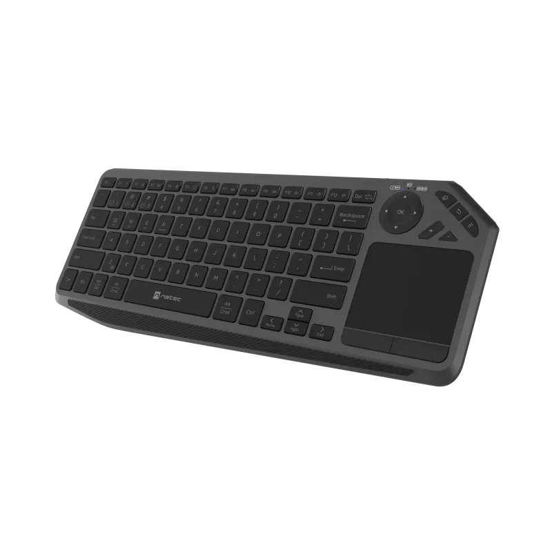 Natec Turbot 2 | Keyboard | Wireless | US | Bluetooth | Black/Gray