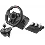 Manual gearbox shifter TRACER TRAJOY47345 — wired 6-in-1 simracer controller, 1.8 m cable, black, ergonomic non-slip grip, 270° rotation