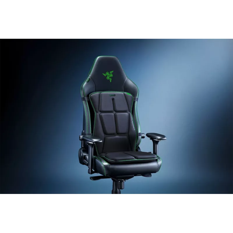 Razer Freyja HD Haptic Gaming Seat Cushion - Black, Wireless 2.4 GHz & Bluetooth, Razer Sensa HD, 6 Actuators, PC & Mobile
