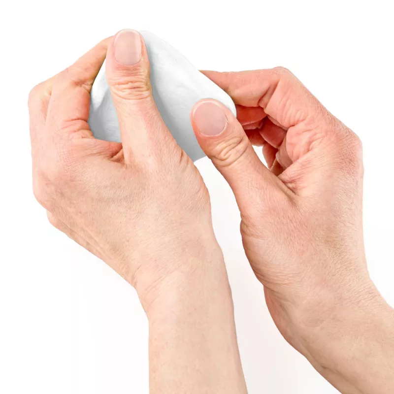 Modeling clay FIMO effect white translucent 8010-014 — translucent white effect, soft polymer clay, 57 g bar