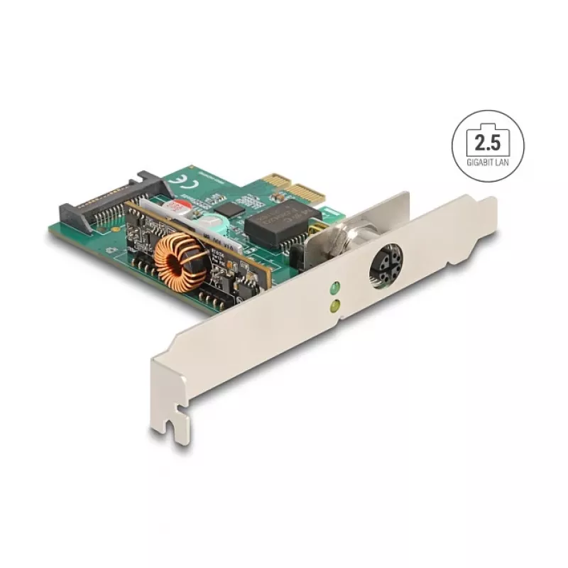 DeLOCK 90760 Internal Network Card 2500 Mbit/s PCI Express Wired