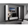 Cama Living room cabinet set VIGO 9 black/white gloss