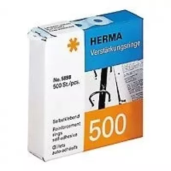 Reinforcement rings self-adhesive HERMA 5898