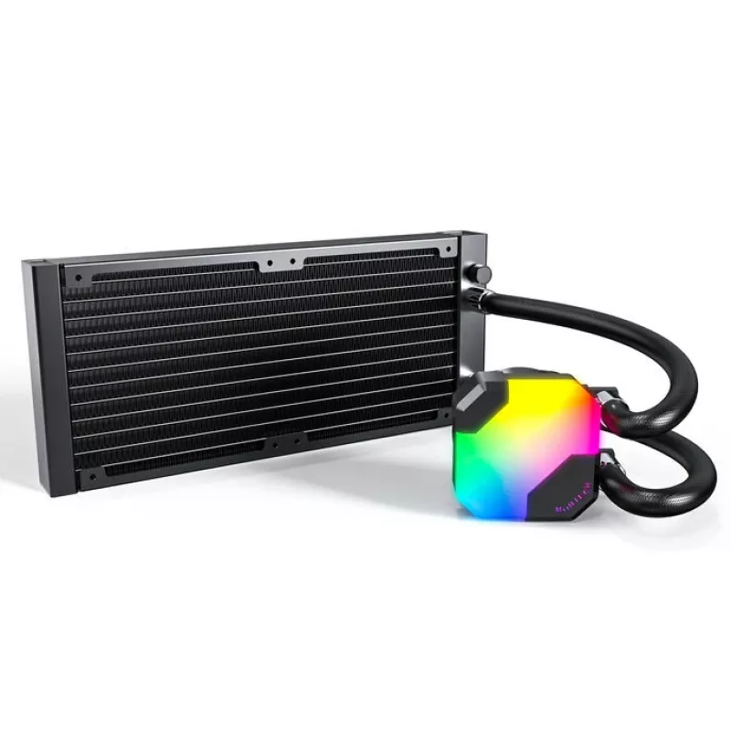 All-in-One Liquid CPU Cooler Montech Hyper Flow ARGB 240 mm, black