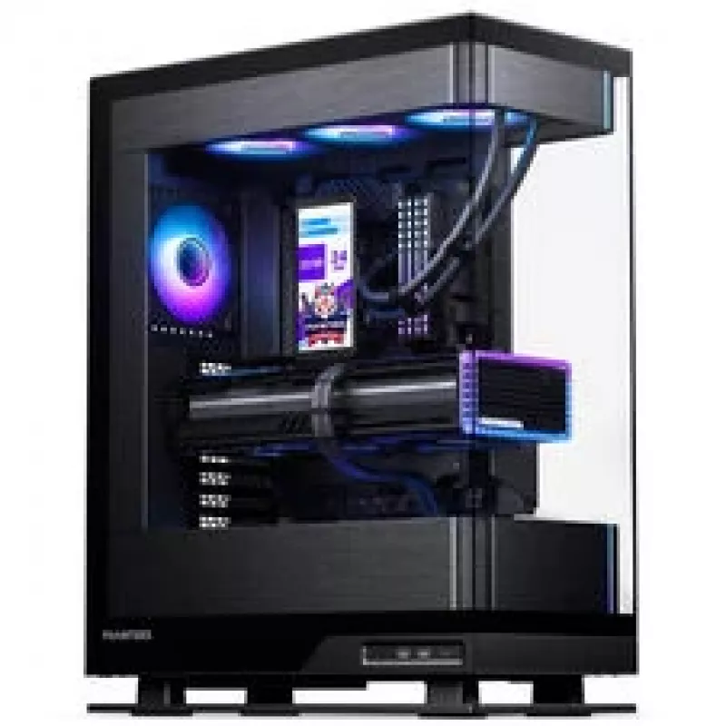Phanteks Glacier One 360M25 LCD AiO-Liquid Cooling, 6-inch-Display - 360mm, black