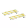 Kärcher Universal floor cloth set EasyFix Mop disposable cloth White, Yellow