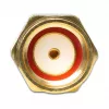 Coaxial Cable DeLOCK 88475 0.32m RP-SMA Gold Black