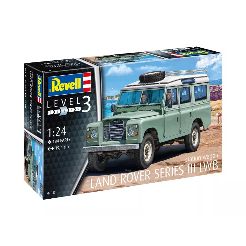Plastic model Land Rover Series III