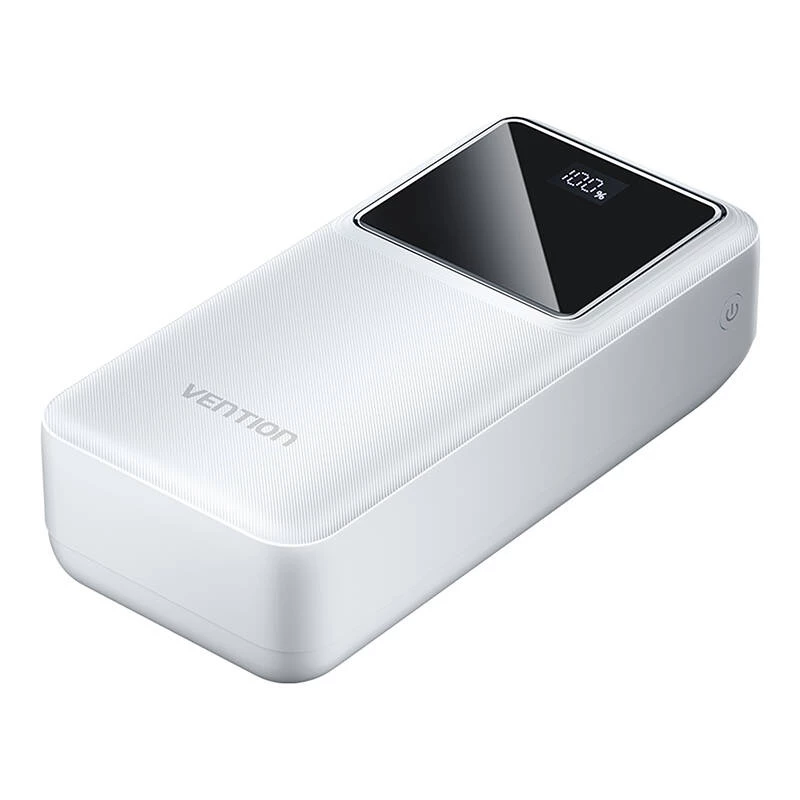 Power bank Vention FHMW0 30000 mAh, 22.5 W, white