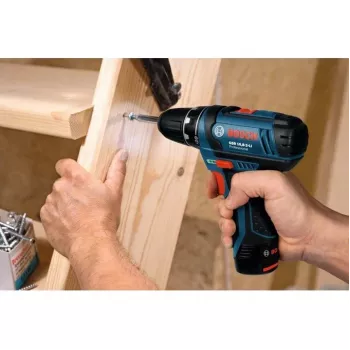 Bosch GSR 10,8-2-LI Professional Keyless Black, Blue, Red
