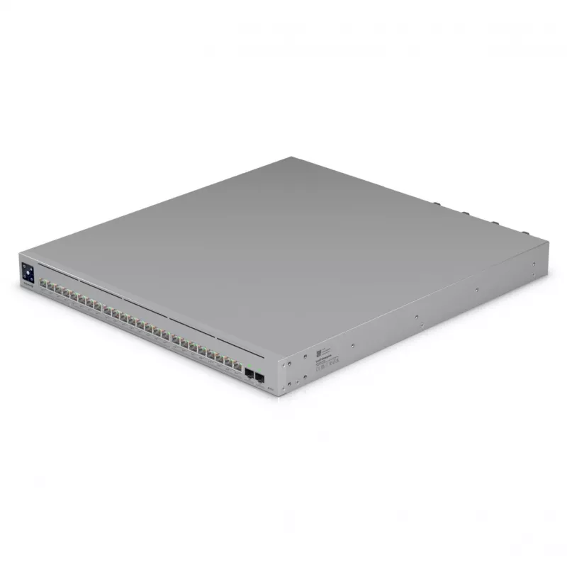 Network switch Ubiquiti UniFi ECS-24-POE — Managed L2/L3, 24× 10G RJ-45, PoE, 1U, grey