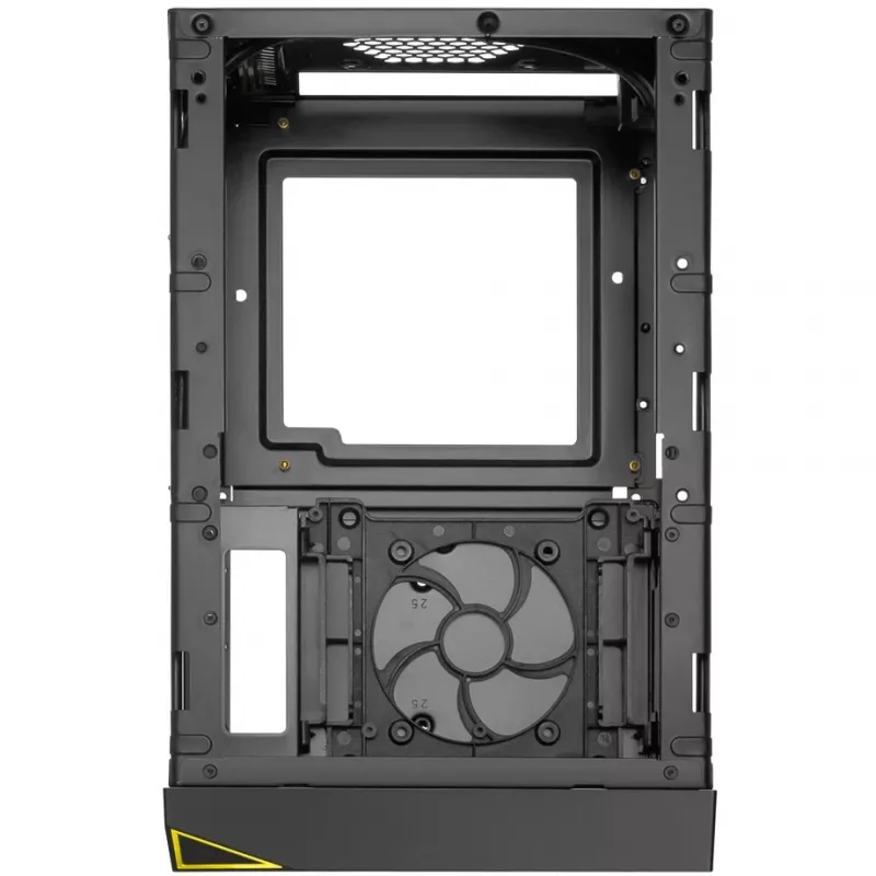 PC Case Sharkoon SHARK ZONE C10 Mini-ITX Black, Yellow
