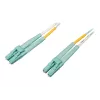 Tripp 2M 10Gb/100Gb Duplex Multimode 50/125 OM4 LSZH Fiber Patch Cable LC/LC Aqua 2 Meters - Patch-Cable - LC Multi-Mode (M)