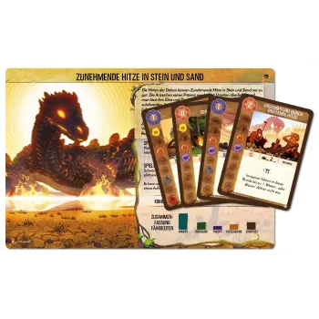 Spirit Island: Zunehmende Hitze in Stein and Sand, Board Game Mini-Expansion
