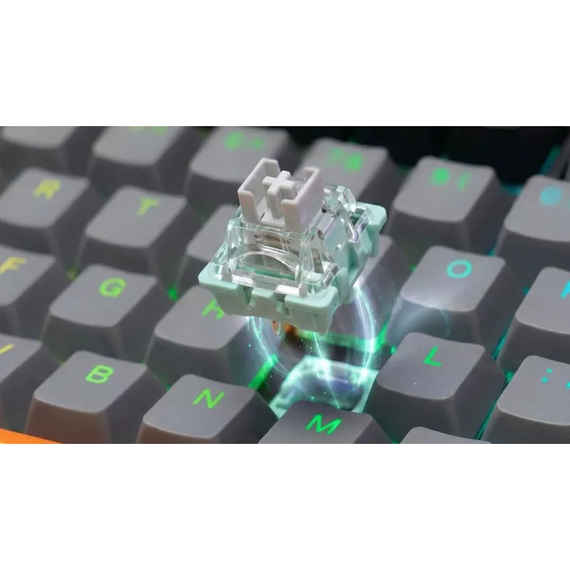 Savio ASTRAL WHITE JADE 3 COLOURS keyboard Gaming USB QWERTY US International