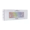Keyboard White Shark RONIN White USB QWERTY 68 keys LED