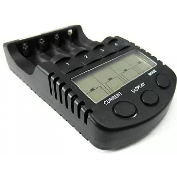 AA/AAA C3 Charger with LCD