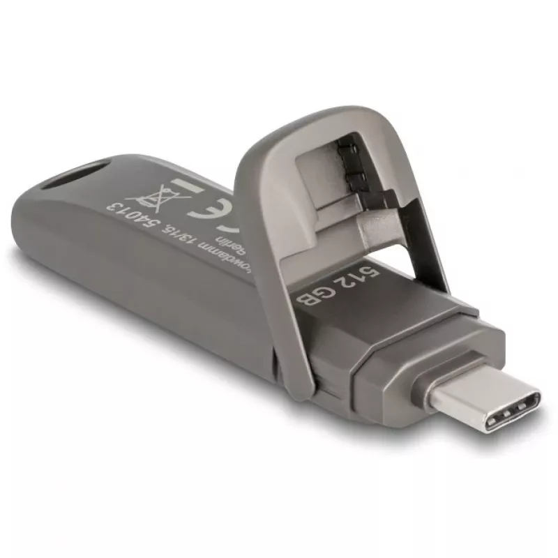 USB flash drive DeLOCK 54013 512 GB USB Type-C Grey