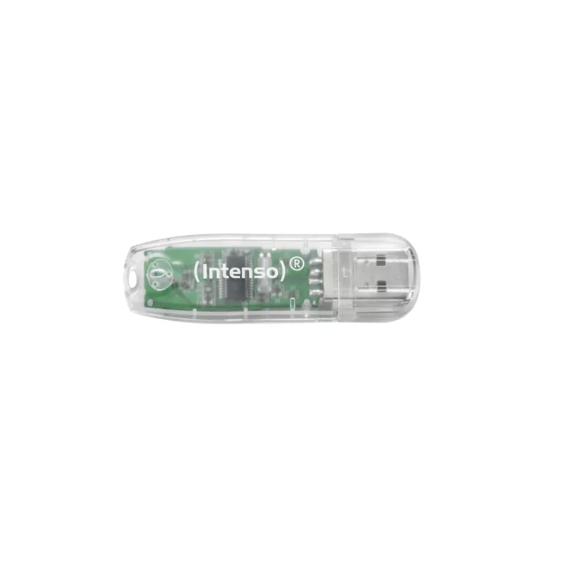 MEMORY DRIVE FLASH USB2 32GB/TRANSPARENT 3502480 INTENSO