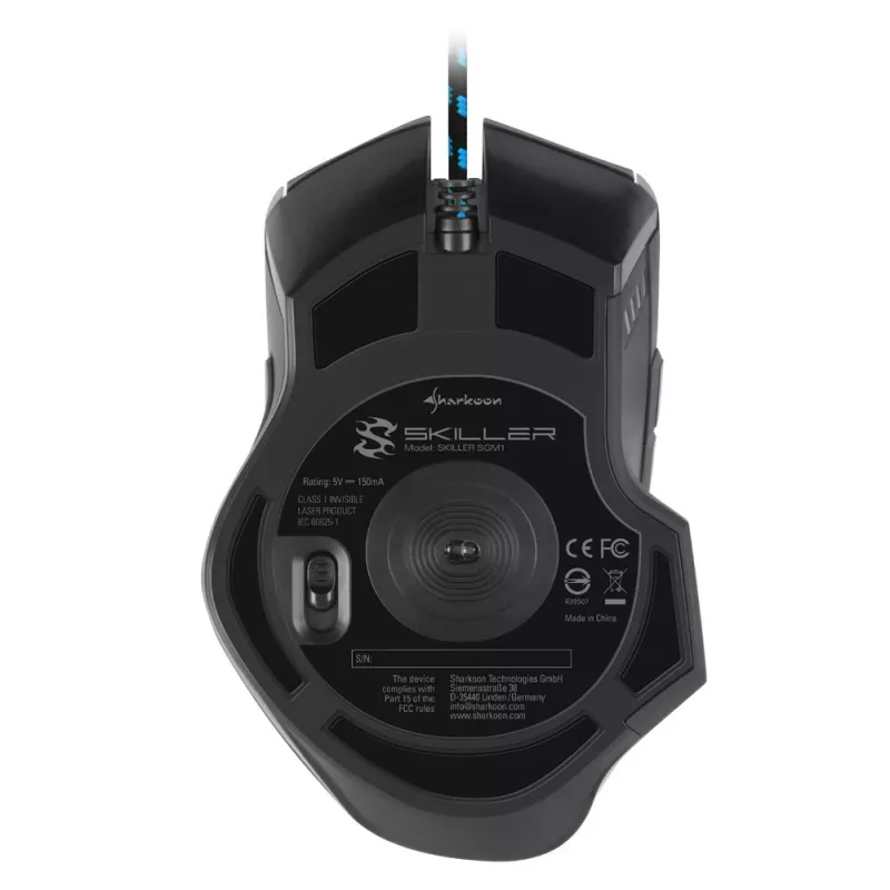Sharkoon Skiller SGM1 mouse Gaming Right-hand USB Type-A Optical 10800 DPI