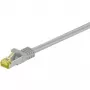 Wentronic GoobayCat.7 Raw Cable Patch Cable, S/FTP (PiMF), Grey, 30 m - LSZH Halogen-Free, Copper, RJ45 Plug (91675)