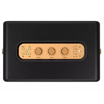 Stereo Portable Speaker Tracer M30 TWS BT Black, Gold