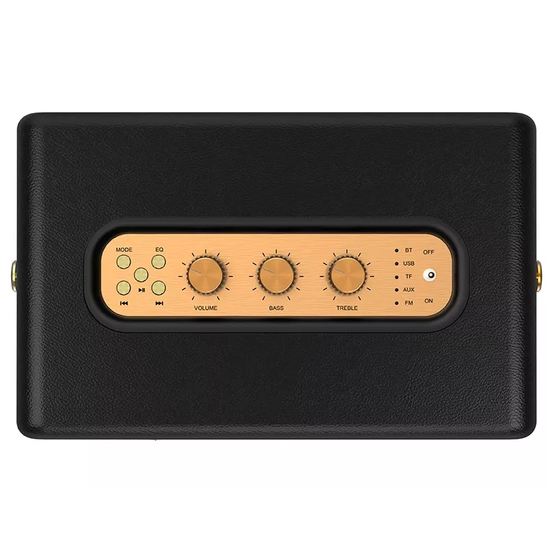 Stereo Portable Speaker Tracer M30 TWS BT Black, Gold