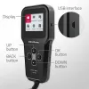Qoltec 52489 Digital Battery Analyzer Tester 3-in-1 with LCD and multi-language 6V | 12V | 24V | 30Ah-200Ah