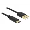 USB Cable DeLOCK 2m USB2.0-A/USB2.0-C Black