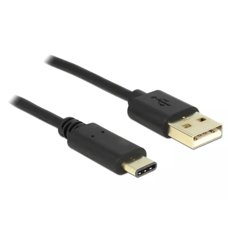 USB Cable DeLOCK 2m USB2.0-A/USB2.0-C Black