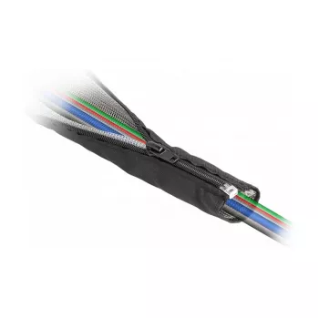 DeLOCK EMI Shielding braided sleeve 1m x 25mm black