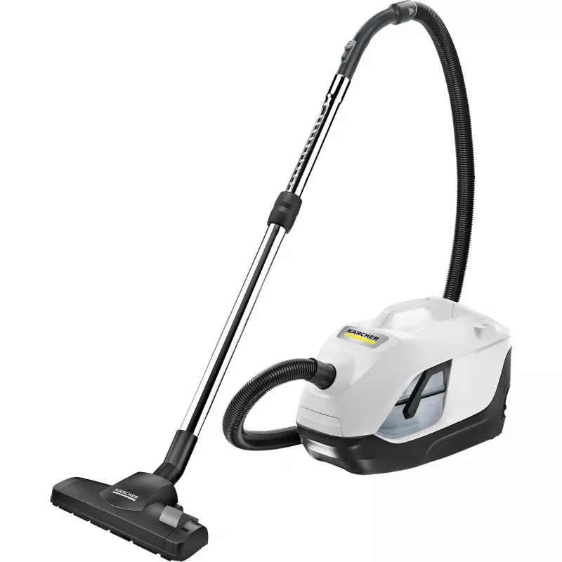 Cylinder vacuum Karcher DS 6 — dry, 650 W, 2 L dust capacity, HEPA 13, 10.2 m radius, telescopic tube