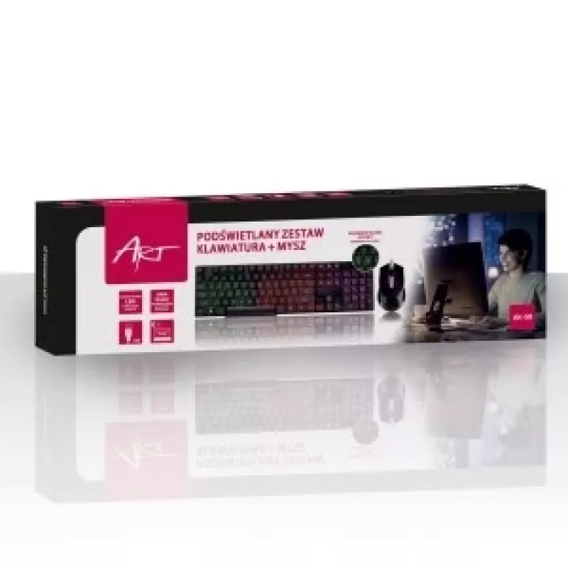 Keyboard ART KLART AK-50 Black
